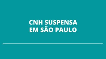 Em São Paulo, Detran anula suspensão da CNH de mais de 126 mil processos