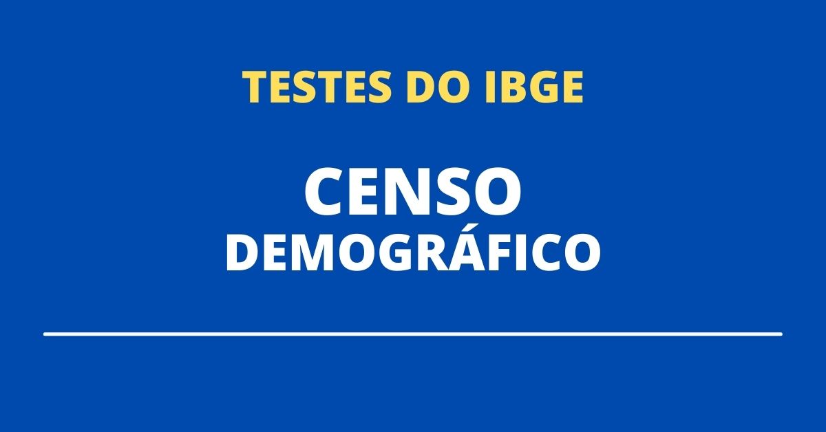 Ibge Faz Teste Inicial Para Censo Demográfico De 2022 Entenda 1731