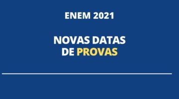 Provas do Enem: Inep anuncia mudança no cronograma para novos inscritos