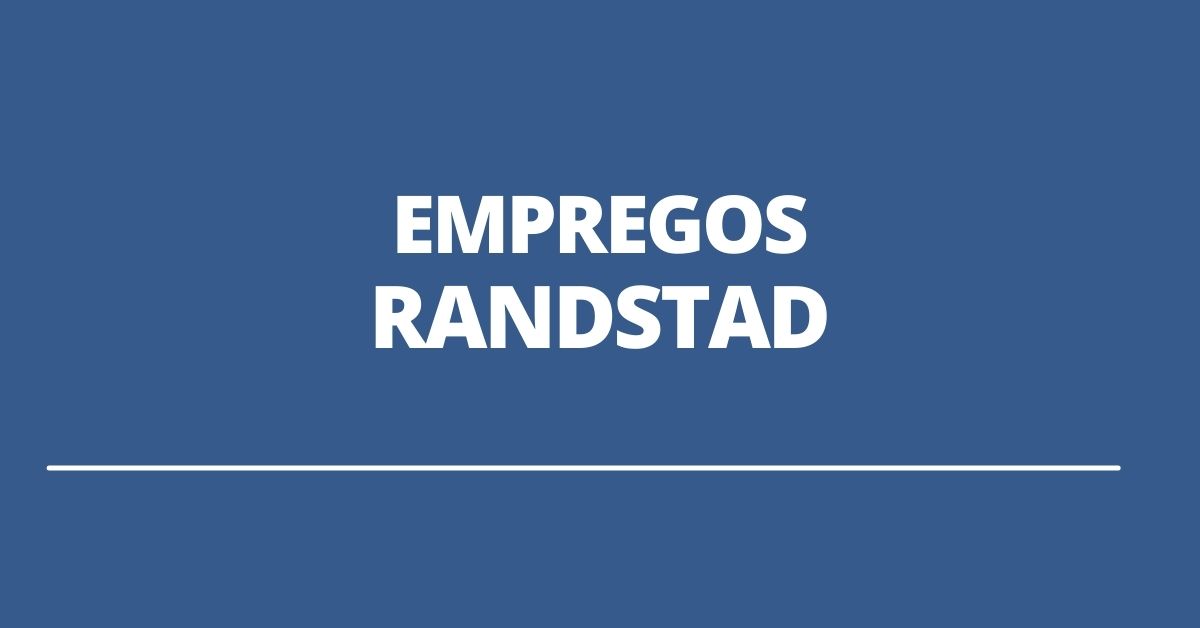 Randstad Reúne Mais De 10 Mil Vagas De Emprego Em Sua Página; Confira