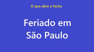 SP: comércio funciona normalmente no feriado da Independência? O que abre ou fecha