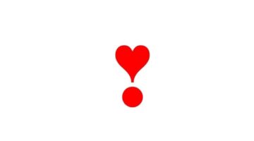 Descubra o significado secreto por trás do emoji de coração com ponto!