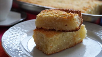 Bolo de mandioca: A receita rápida para um doce caseiro irresistível