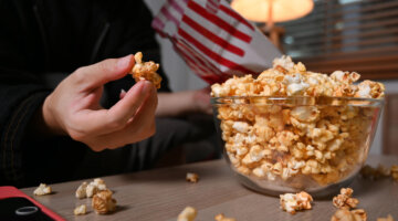 Pipoca doce: uma explosão de sabores para o cinema em casa